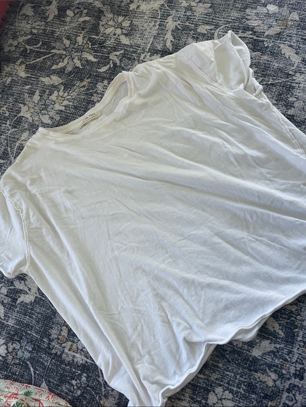 We The Free Nina Everyday Women's White Crew Neck Tee